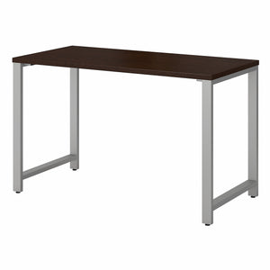 Bush Business Furniture 400 Series 48W x 24D Table Desk with Metal Legs in Mocha Cherry