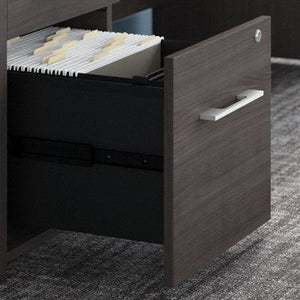 Bush Business Furniture Office 500 72W U Shaped Executive Desk with Drawers