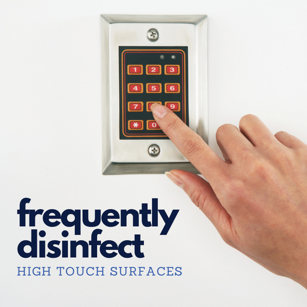 Standard Cleaning + Additional Touch Point Disinfection