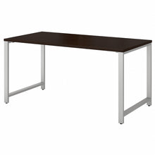 Load image into Gallery viewer, Bush Business Furniture 400 Series 60W x 30D Table Desk with Metal Legs in Mocha Cherry
