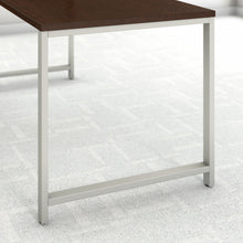 Load image into Gallery viewer, Bush Business Furniture 400 Series 60W x 30D Table Desk with Metal Legs in Mocha Cherry
