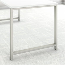 Load image into Gallery viewer, Bush Business Furniture 400 Series 60W x 30D Table Desk with Metal Legs in White
