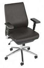 Load image into Gallery viewer, Bush Business Furniture Metropolis Mid Back Leather Executive Office Chair
