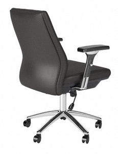 Bush Business Furniture Metropolis Mid Back Leather Executive Office Chair