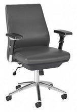 Load image into Gallery viewer, Bush Business Furniture Metropolis Mid Back Leather Executive Office Chair
