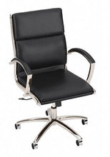 Load image into Gallery viewer, Bush Business Furniture Modelo Mid Back Leather Executive Office Chair
