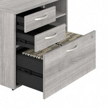 Load image into Gallery viewer, Bush Business Furniture Hybrid 2 Drawer Lateral File Cabinet with Shelves
