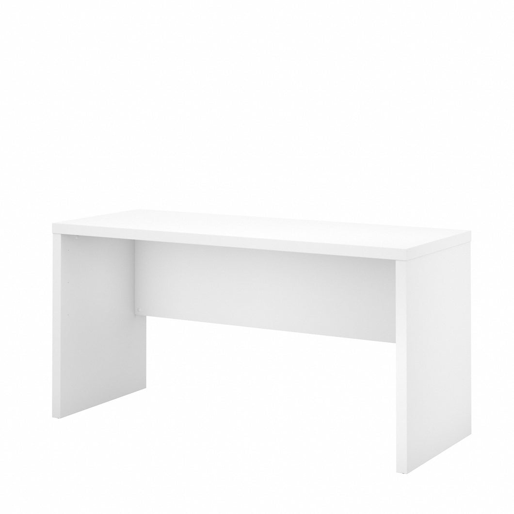Office by kathy ireland® Echo 60W Credenza Desk in Pure White