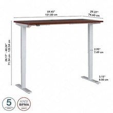 Load image into Gallery viewer, Move 40 Series by Bush Business Furniture 60W x 30D Electric Height Adjustable Standing Desk
