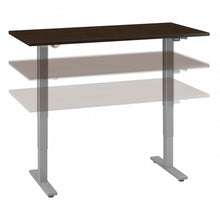 Load image into Gallery viewer, Move 40 Series by Bush Business Furniture 60W x 30D Electric Height Adjustable Standing Desk in Mocha Cherry

