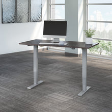 Load image into Gallery viewer, Move 40 Series by Bush Business Furniture 60W x 30D Electric Height Adjustable Standing Desk in Storm Gray
