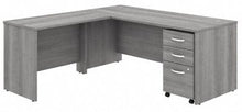 Load image into Gallery viewer, Bush Business Furniture Studio C 72W x 30D L Shaped Desk with Mobile File Cabinet and 42W Return
