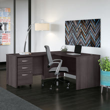 Load image into Gallery viewer, Bush Business Furniture Studio C 60W x 30D L Shaped Desk with 42W Return in Storm Gray

