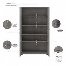 Load image into Gallery viewer, Bush Business Furniture Universal Tall Storage Cabinet with Doors and Shelves
